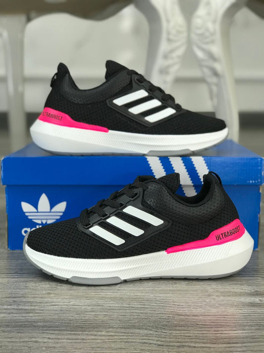 Adidas Ultraboots Negro Rosa Dama