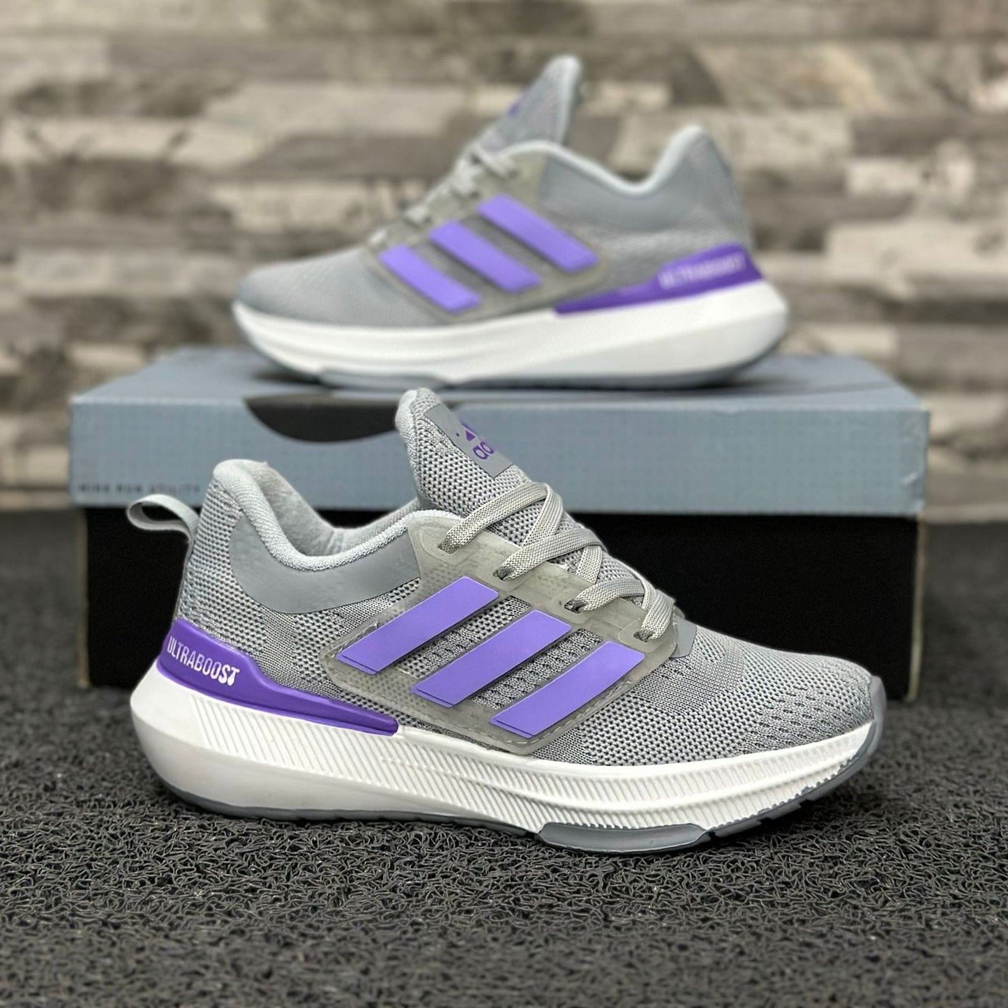 Adidas Ultraboost Gris Violeta Dama